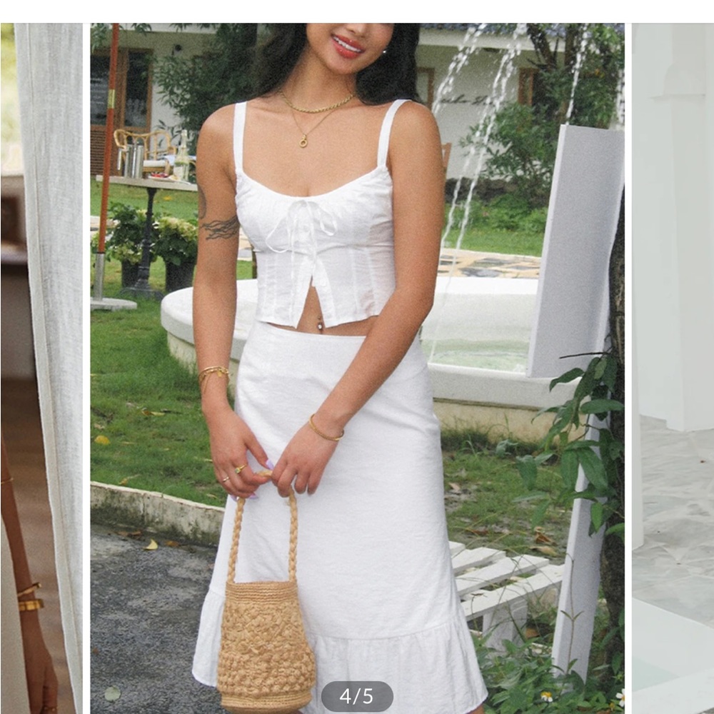 Commense 2 piece skirt and top set